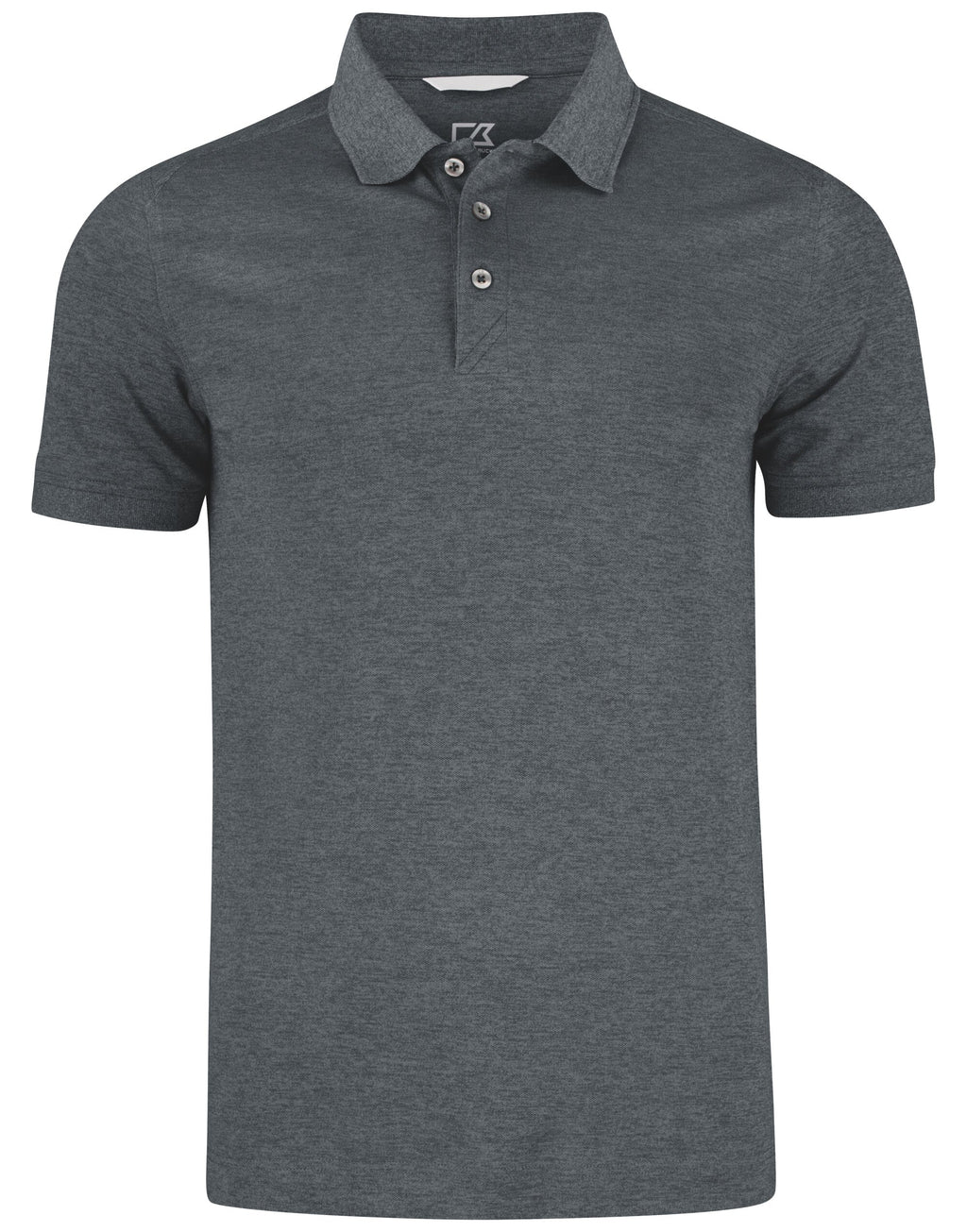 Cutter & Buck - Advantage Polo Men - Anthracite Melange S - Customisable Polo Shirts