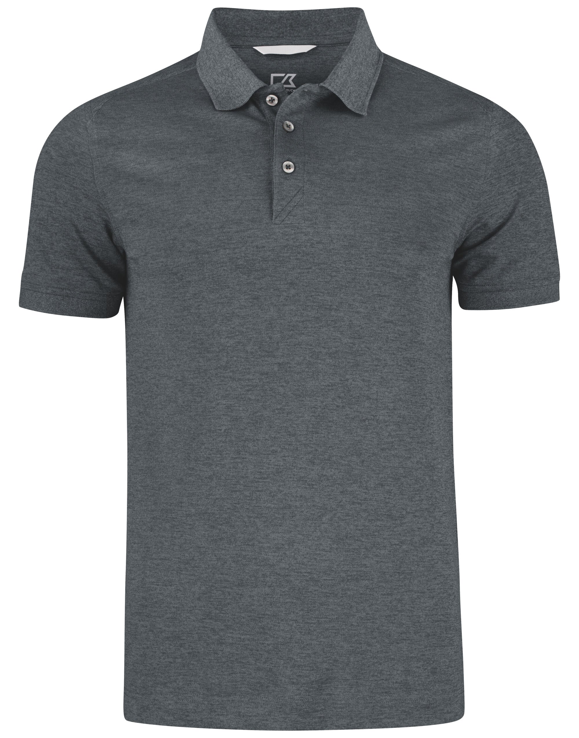Cutter & Buck - Advantage Polo Men - Anthracite Melange S - Customisable Polo Shirts