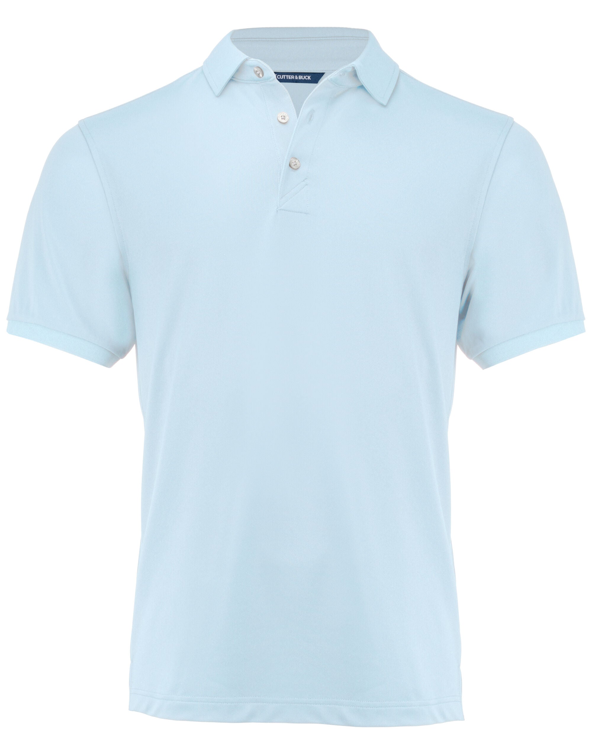 Cutter & Buck - Virtue Polo Solid Men - Heaven Blue S - Customisable Polo Shirts