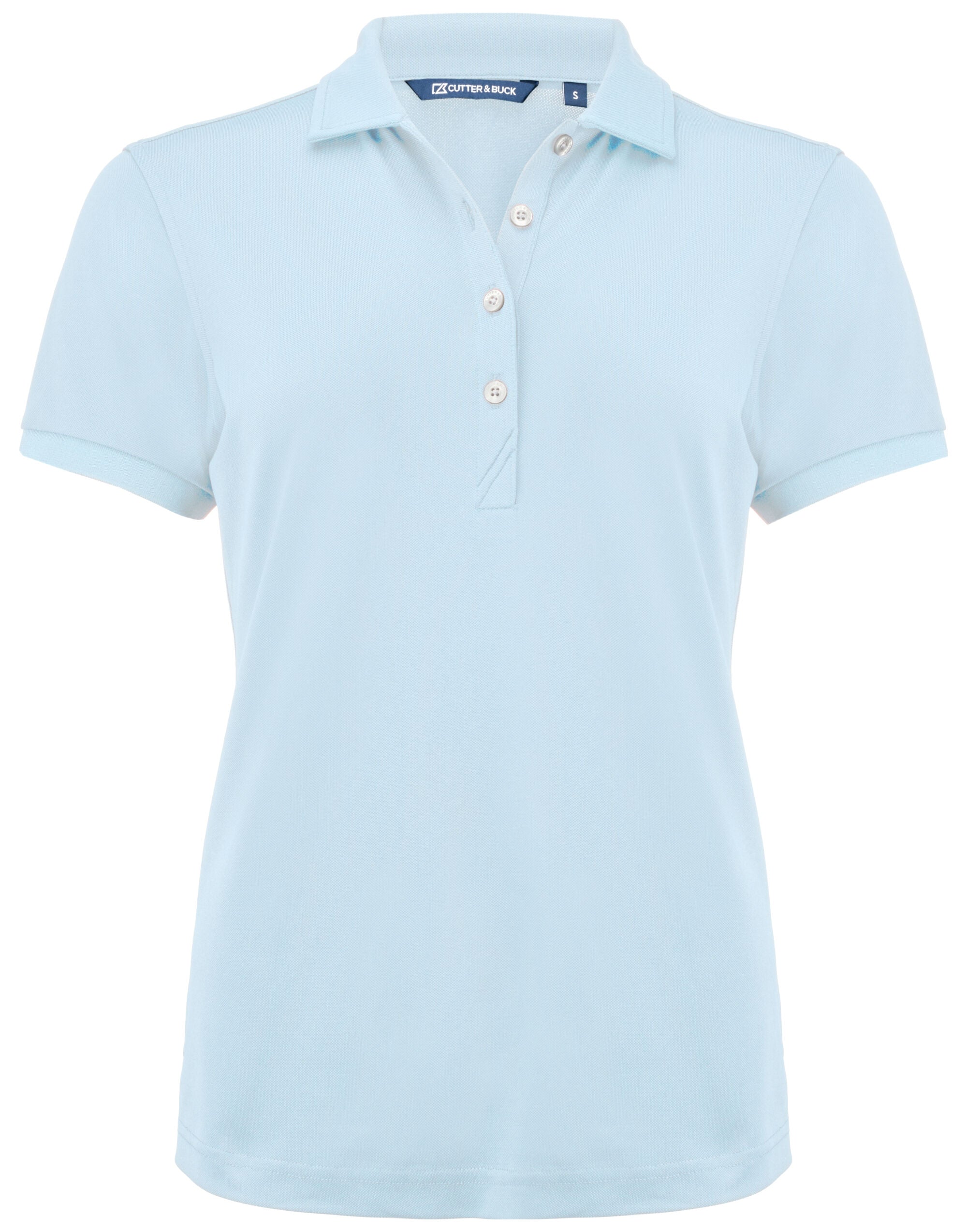 Cutter & Buck - Virtue Polo Solid Women - Heaven Blue XS - Customisable Polo Shirts