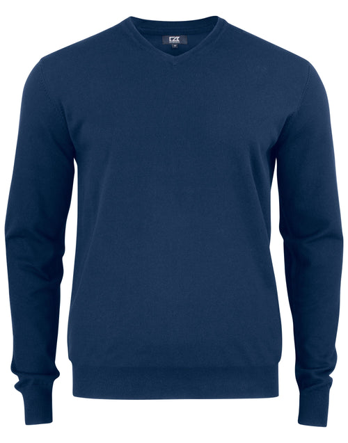 Cutter & Buck - Oakville V-neck Men - - Customisable Knitwear
