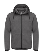 Cutter & Buck - Pemberton Hood Full Zip Men - Anthracite Melange S - Customisable Sweatshirts And Hoodies