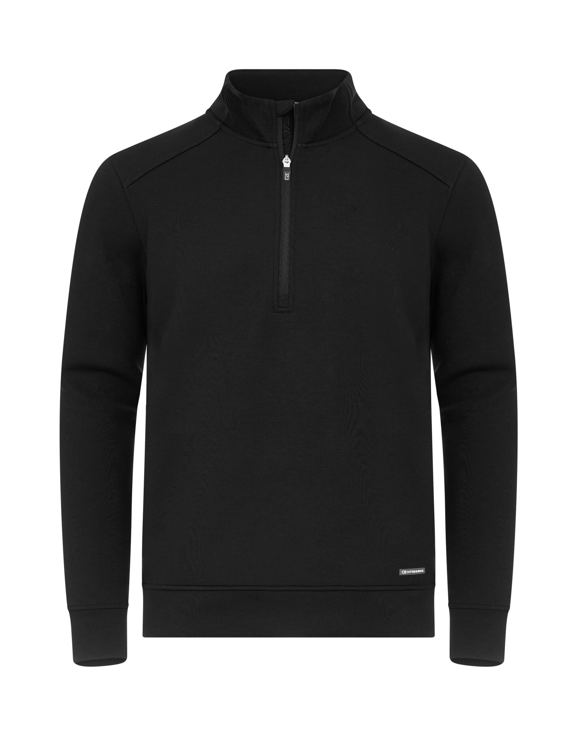 Cutter & Buck - Pemberton Half Zip Men - Black S - Customisable Sweatshirts And Hoodies